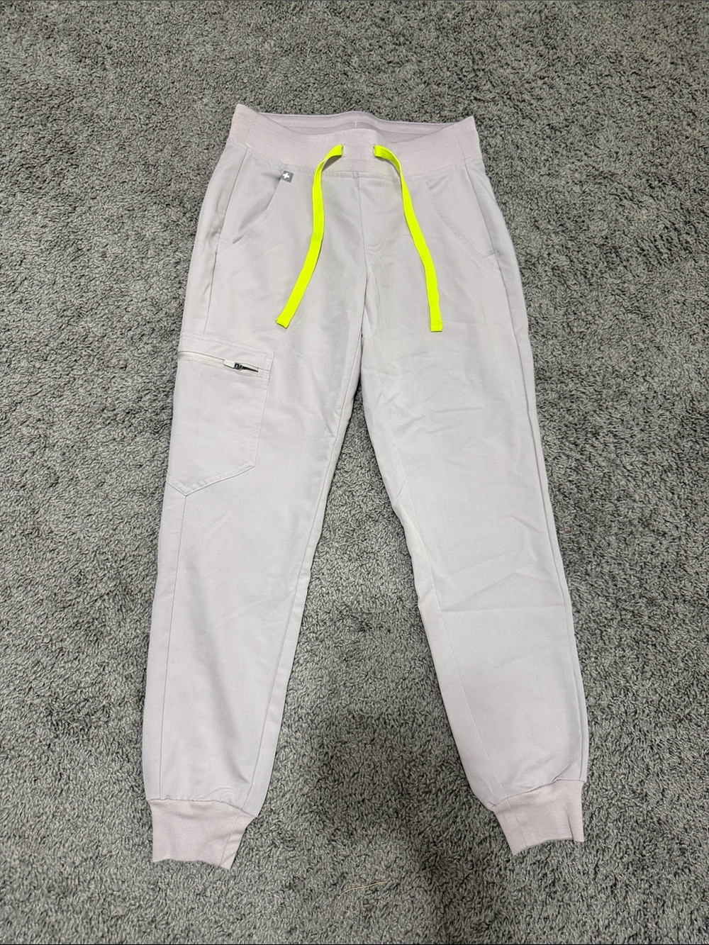 Figs Women’s Light Gray Jogger Scrub Pant PO#1843